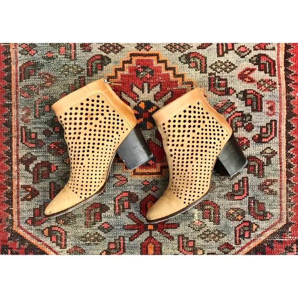 Rebecca Minkoff Shoes - Rebecca Minkoff Tan Leather Nubuck Boots